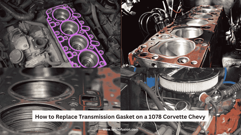 Replace Transmission Gasket on a 1078 Corvette Chevy