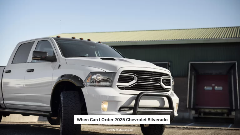 when can i order 2025 chevrolet silverado