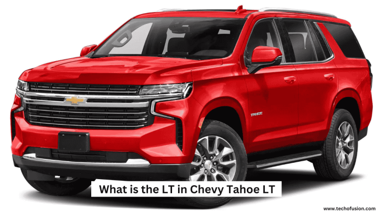 Chevy Tahoe LT with red color