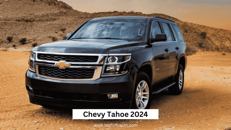 Chevy Tahoe 2024 with black color