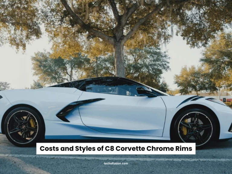 Costs and Styles of C8 Corvette Chrome Rims