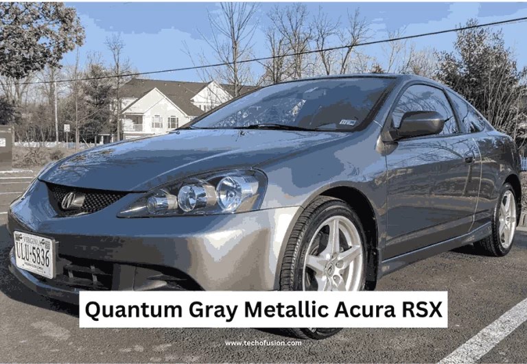 Quantum gray metallic acura RSX